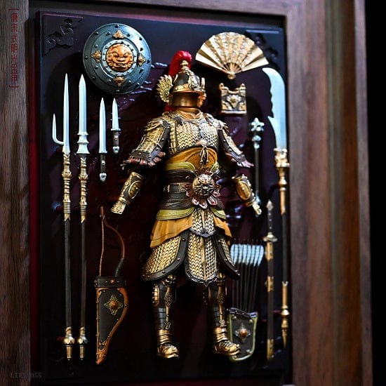 ALDO Arts & Entertainment > Hobbies & Creative Arts > Collectibles > Scale Models Ancient Chinese Warrior Armour Collectible Fraimed Art Style B