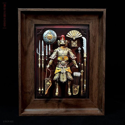 ALDO Arts & Entertainment > Hobbies & Creative Arts > Collectibles > Scale Models Ancient Chinese Warrior Armour Collectible Fraimed Art Style B