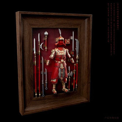 ALDO Arts & Entertainment > Hobbies & Creative Arts > Collectibles > Scale Models Ancient Chinese Warrior Armour Fraimed Art