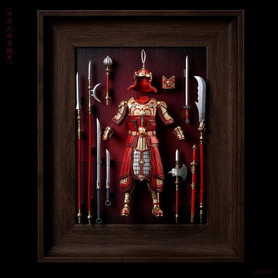 ALDO Arts & Entertainment > Hobbies & Creative Arts > Collectibles > Scale Models Ancient Chinese Warrior Armour Fraimed Art