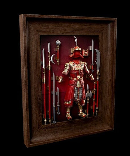 ALDO Arts & Entertainment > Hobbies & Creative Arts > Collectibles > Scale Models Ancient Chinese Warrior Armour Fraimed Art