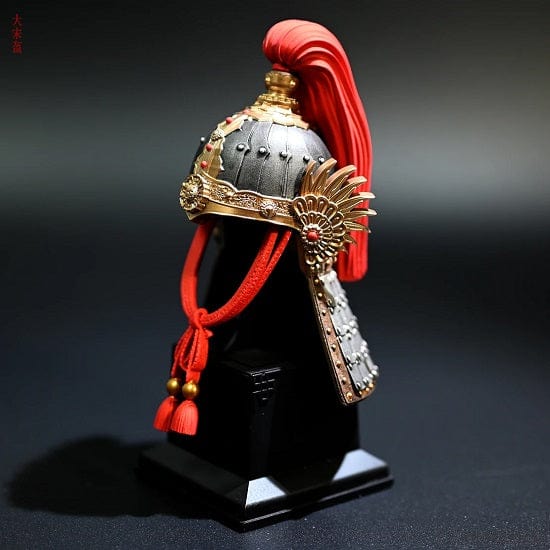 ALDO Arts & Entertainment > Hobbies & Creative Arts > Collectibles > Scale Models Ancient  Chinise Officer  Helmet Desktop Statue