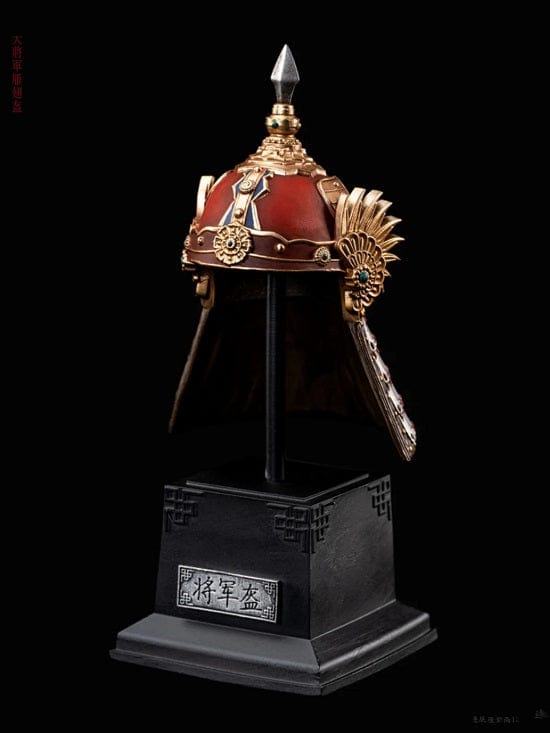 ALDO Arts & Entertainment > Hobbies & Creative Arts > Collectibles > Scale Models Ancient  Chinise Soldier Helmet Desktop Statue