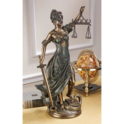 ALDO Artwork Sculptures & Statues Goddess of Justice Themis Desktop Medium Statue