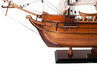 ALDO Creative Arts Collectibles Scale Model L: 32 W: 9 H: 29 Inches / NEW / wood RRS Discovery British National Antarctic Expedition Barque-Rigged Auxiliary Steamship  Exclusive Edition Sailboat Wood Model Assembled