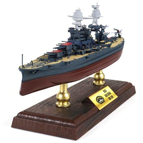 ALDO Creative Arts Collectibles Scale Model USSN Arizona BB39 Pennsylvania-Class Batleship G86013 WWII Pearl Harbor Alloy Model Assembled