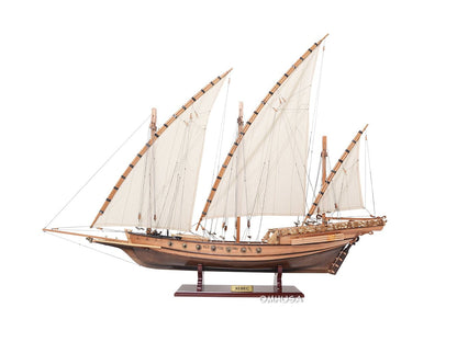 ALDO Creative Arts Collectibles Scale Model Xebec Corsair Pirates Galley Sailboat Wood Model Ship Assembled