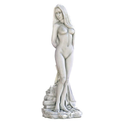 ALDO Décor>Artwork>Sculptures & Statues 11"Wx10"Dx32"H / NEW / resin Venus Contemporary Garden Sculpture By Carlo Bronti