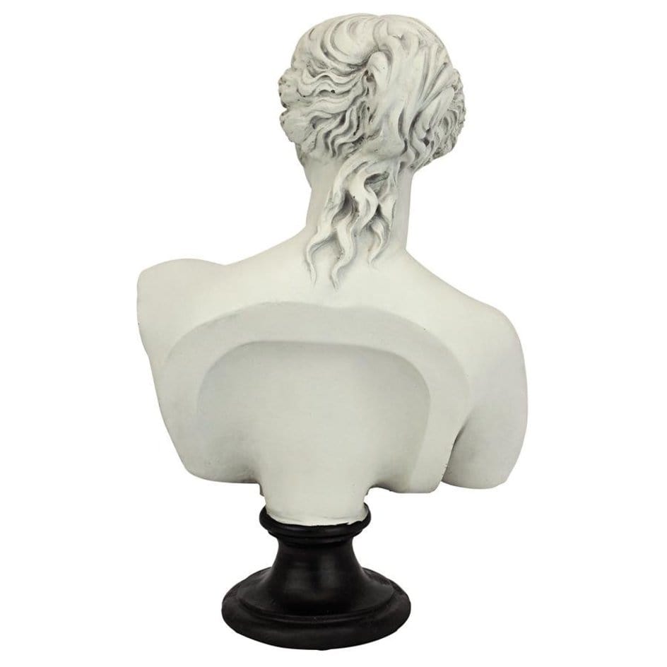 ALDO Décor>Artwork>Sculptures & Statues 7.5"Wx4"Dx12"H / NEW / resin Roman  Venus de Milo Goddess of Love Statue Sculptural Bust By artist Alexandros of Antioch