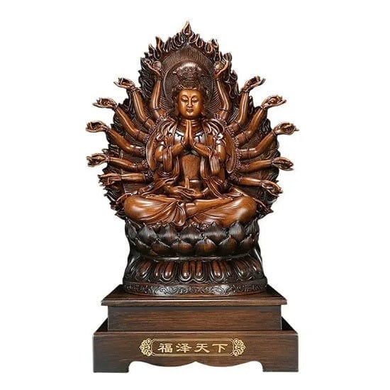 ALDO Décor>Artwork>Sculptures & Statues Feng Shui Large  Bodhisattva Thousand-Handed Goddess of Mercy