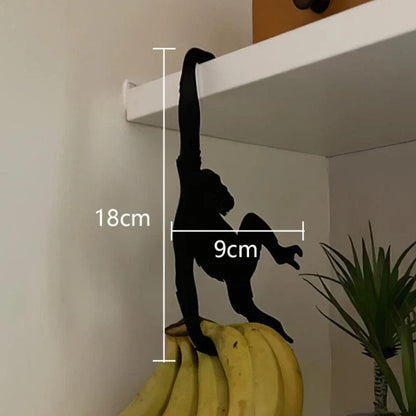 ALDO Décor>Artwork>Sculptures & Statues New Kitchen Wall Door Metal Hook Monkey Banana Hanger