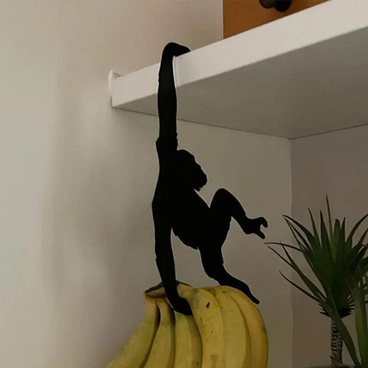 ALDO Décor>Artwork>Sculptures & Statues New Kitchen Wall Door Metal Hook Monkey Banana Hanger