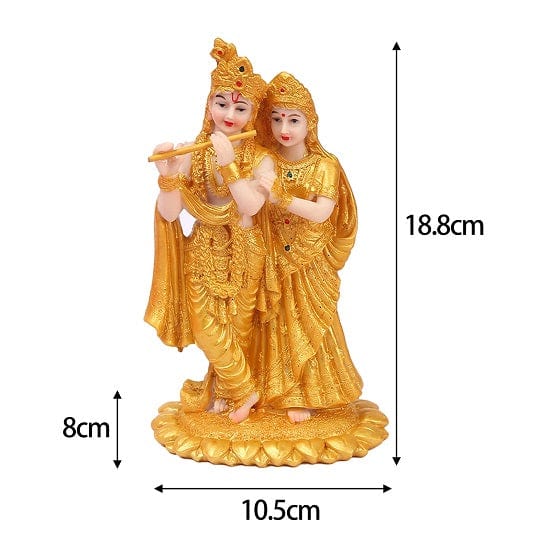 ALDO Décor>Artwork>Sculptures & Statues Radha and Krishna Buddha Statue  Symbol of Compassion and Mercy and Healing