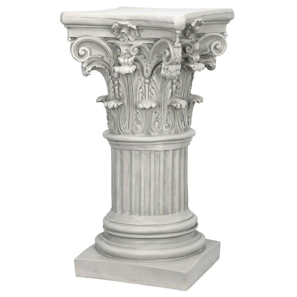 ALDO Décor>Artwork>Sculptures & Statues Roman Emperor Marcus Aurelius  Caracalla Sculptural Bust On Corinthian Pedestal