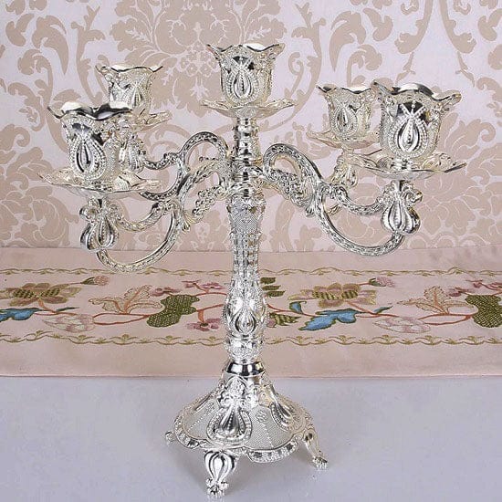 ALDO Décor>Artwork>Sculptures & Statues Vintage Metal 1-3 and 5 Arm Candlestick Candle Holders  Candelabra Centerpieces Home Decoration