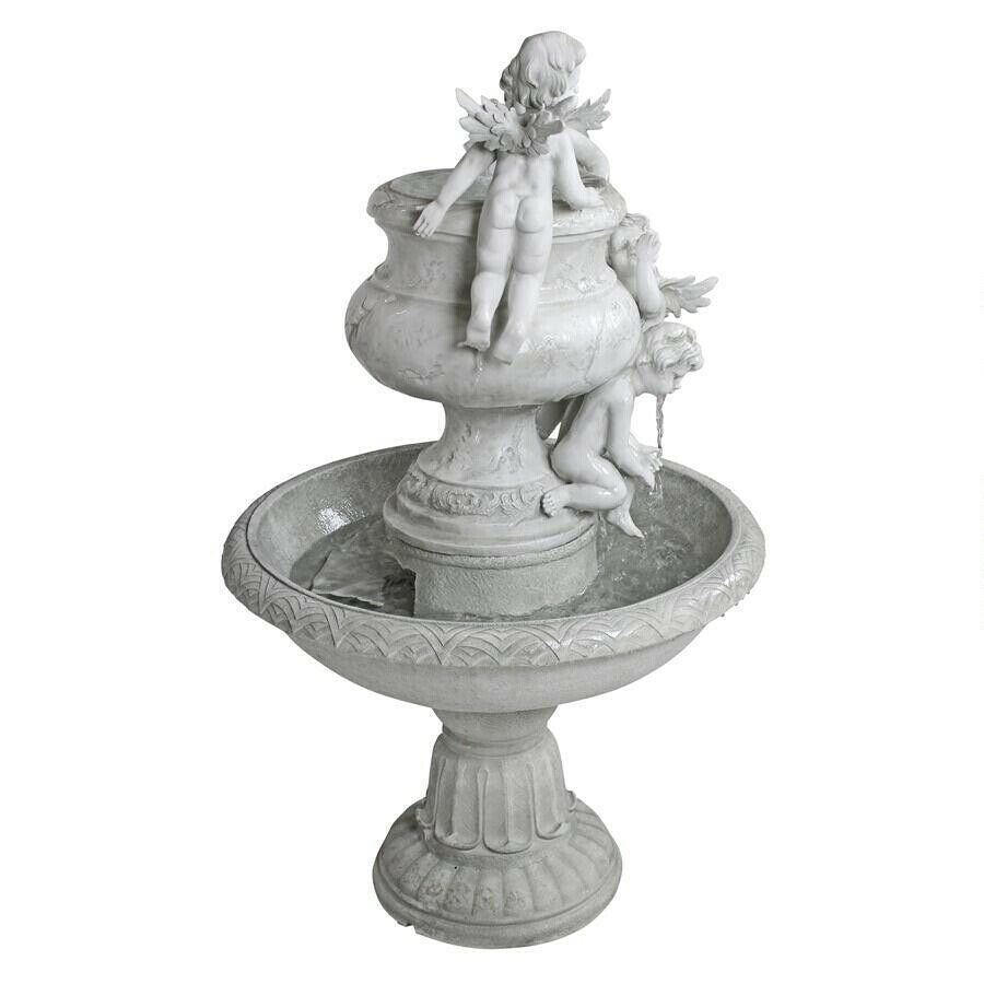 ALDO Decor > Fountains & Ponds French Style Angels at Play Sculptural Garden Fountain