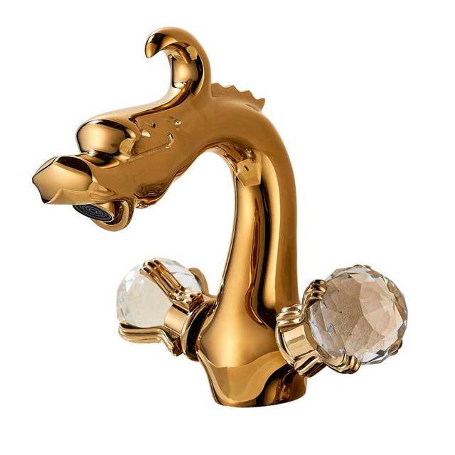 ALDO Hardware>Plumbing Fixtures Luxury Contemporary Bathroom Dragon Basin Faucet Deck Mounted.