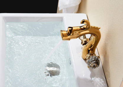 ALDO Hardware>Plumbing Fixtures Luxury Contemporary Bathroom Dragon Basin Faucet Deck Mounted.