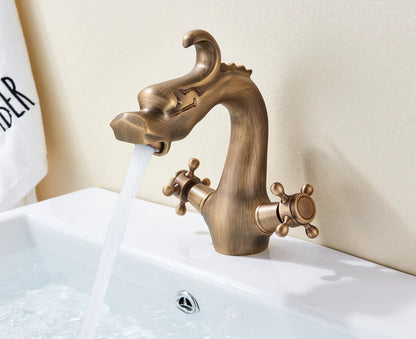 ALDO Hardware>Plumbing Fixtures Luxury Contemporary Bathroom Dragon Basin Faucet Deck Mounted.