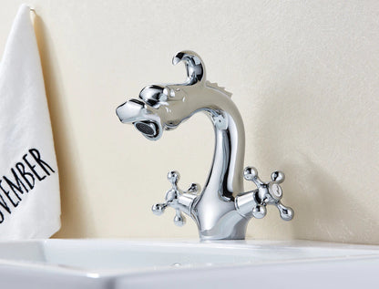 ALDO Hardware>Plumbing Fixtures Luxury Contemporary Bathroom Dragon Basin Faucet Deck Mounted.