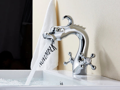 ALDO Hardware>Plumbing Fixtures Luxury Contemporary Bathroom Dragon Basin Faucet Deck Mounted.