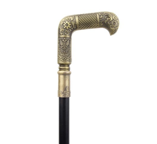 ALDO Health Care Mobility & Accessibility Canes & Walking Sticks Antique  Gentleman  Double Headed Eagle Walking Stick