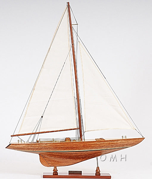 ALDO Hobbies & Creative Arts> Collectibles> Scale Model America's Cup Colombia J Class Classic Sailing Yacht Large Wood Model