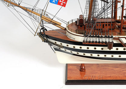 ALDO Hobbies & Creative Arts> Collectibles> Scale Model Amerigo Vespucci Italian Royal Navy Tall War Ship Wood Model Sailboat Assembled