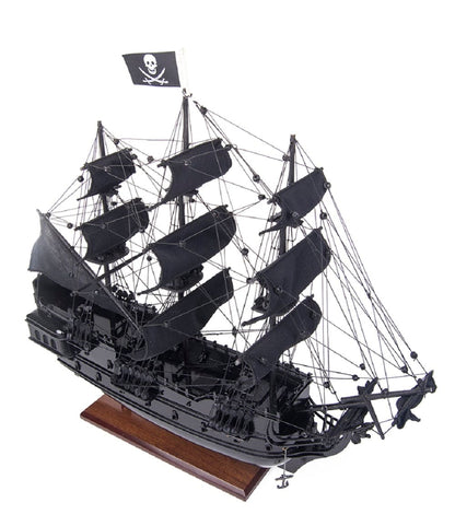 ALDO Hobbies & Creative Arts> Collectibles> Scale Model Black Pearl Pirates of The Caribbean Exclusive Edition Small Tall Ship Wood Model Sailboat Assembled