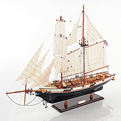 ALDO > Hobbies & Creative Arts> Collectibles> Scale Model Harvey Baltimore Clipper Painted Tall Ship Large Wood Model Boat  Assembled