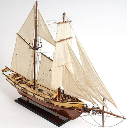 ALDO > Hobbies & Creative Arts> Collectibles> Scale Model Harvey Baltimore Clipper Tall Ship Large Wood Model Boat  Assembled