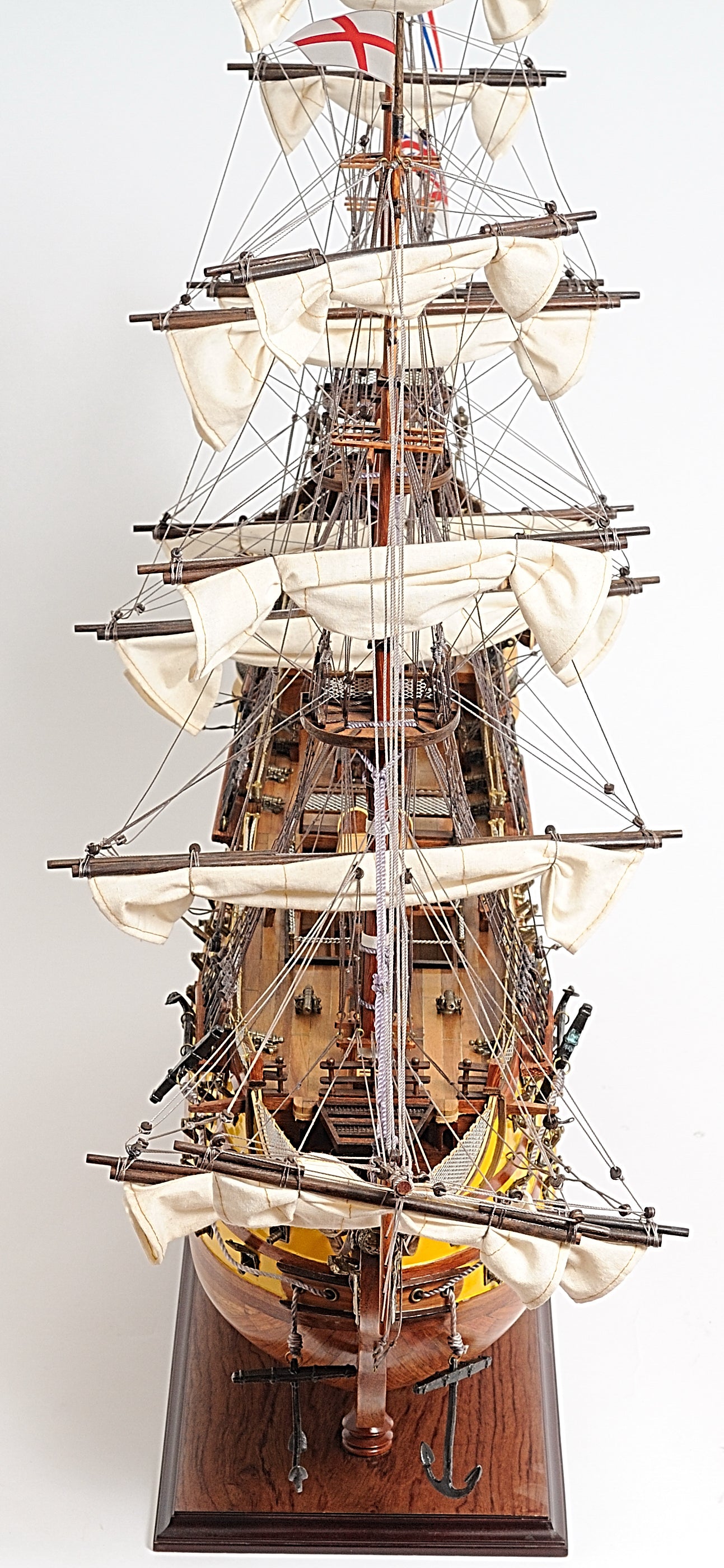 ALDO Hobbies & Creative Arts> Collectibles> Scale Model HMS Victory Admiral Nelson Flagship Tall Ship Large Sailboat Exclusive Edition Wood Painted Model Assembled