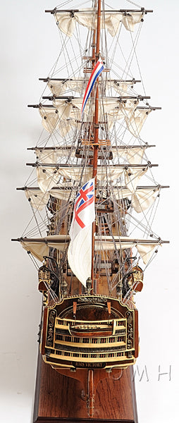 ALDO Hobbies & Creative Arts> Collectibles> Scale Model HMS Victory Admiral Nelson Flagship Tall Ship Large Sailboat Exclusive Edition Wood Painted Model Assembled