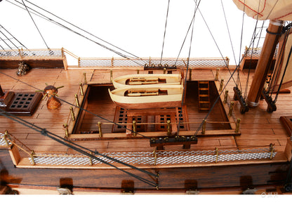 ALDO Hobbies & Creative Arts> Collectibles> Scale Model L: 37 W: 12 H: 31 Inches / new / wood HMS Surprise British Royal Navy Frigate Tall Ship  Portrayed in the Movie Master and Commander Wood Model Sailboat Assembled