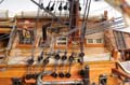 ALDO Hobbies & Creative Arts> Collectibles> Scale Model L: 40 W: 13.75 H: 69 Inches / Brown / Wood HMS Victory Admiral Nelson Flagship Tall Ship Large Sailboat Exclusive Edition Wood Model Assembled With Floor Display Case