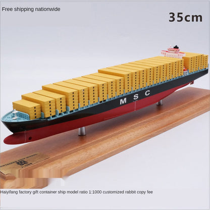 ALDO Hobbies & Creative Arts> Collectibles> Scale Model Large  Container Ships Boats Wood Model Assembled