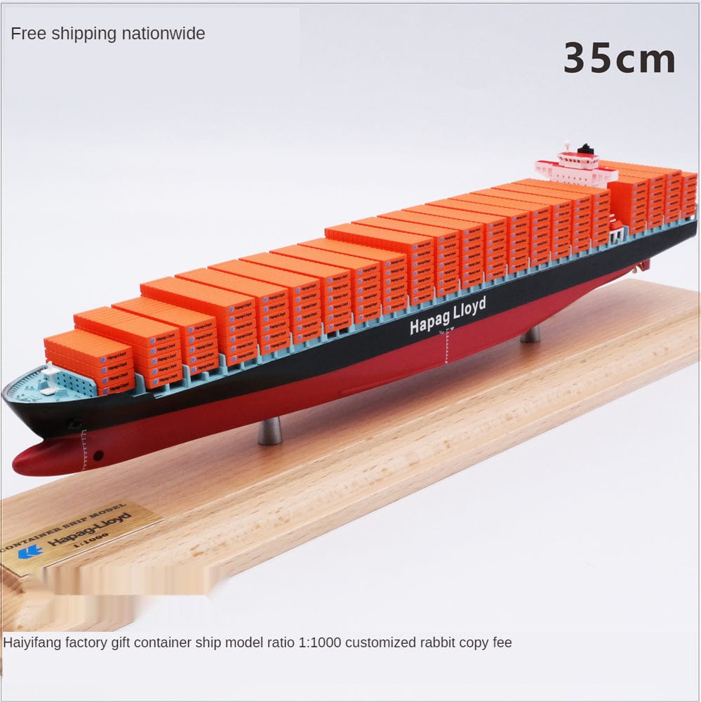 ALDO Hobbies & Creative Arts> Collectibles> Scale Model Large  Container Ships Boats Wood Model Assembled