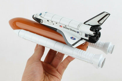 ALDO Hobbies & Creative Arts> Collectibles> Scale Model NASA Space Shuttle Endeavor Orbiter Full Stack 11 Inches Wood Model Space Craft