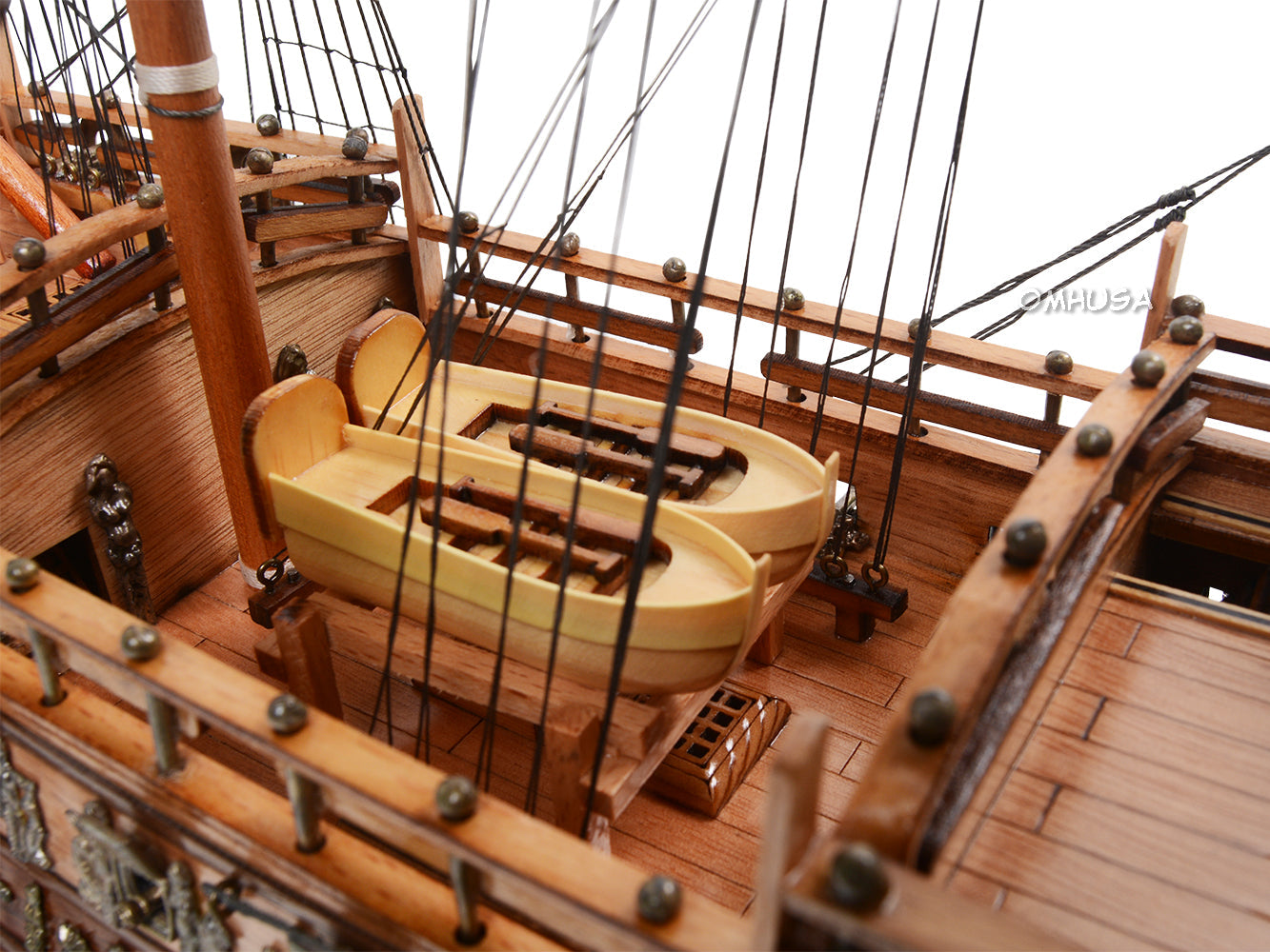 Aldo Hobbies & Creative Arts> Collectibles> Scale Model new / Wood / L: 29 W: 9 H: 27 Inches HMS Sovereign Of The Seas British Royal Navy Tall Ship Medium E.E.  Wood Model Sailboat Assembled