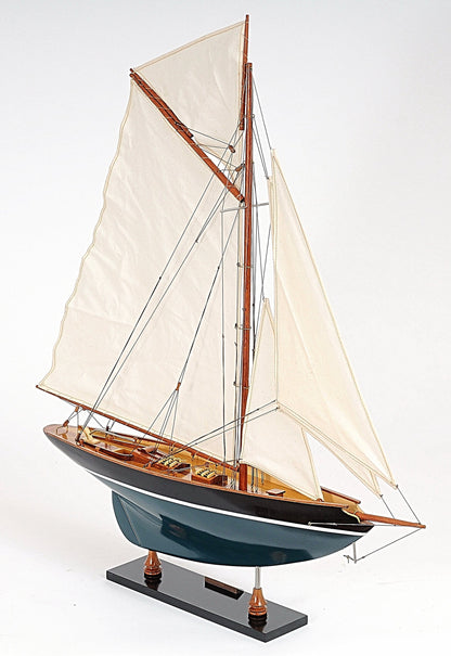 ALDO Hobbies & Creative Arts> Collectibles> Scale Model Pen Duick Painted Tall Ship Wood Model Sailboat Assembled