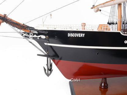 ALDO Hobbies & Creative Arts> Collectibles> Scale Model RRS Discovery Wood Model Sailboat  Steamship Assembled