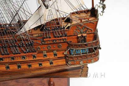 ALDO Hobbies & Creative Arts> Collectibles> Scale Model San Felipe Spanish Armada Galleon Tall Ship Medium Wood Model Sailboat Assembled