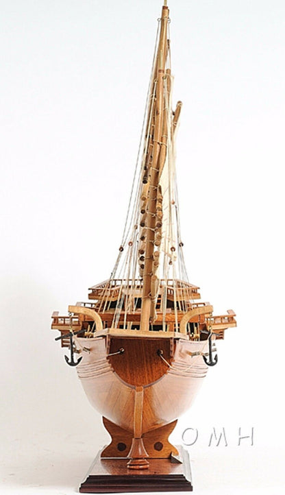 ALDO Hobbies & Creative Arts > Collectibles > Scale Models Chinese Junk Pirate Sailboat Wood Large Model Ship Assembled