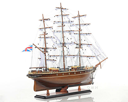 ALDO Hobbies & Creative Arts > Collectibles > Scale Models Cutty Sark China Clipper Tall Ship Large Wood Model Sailboat Assembled