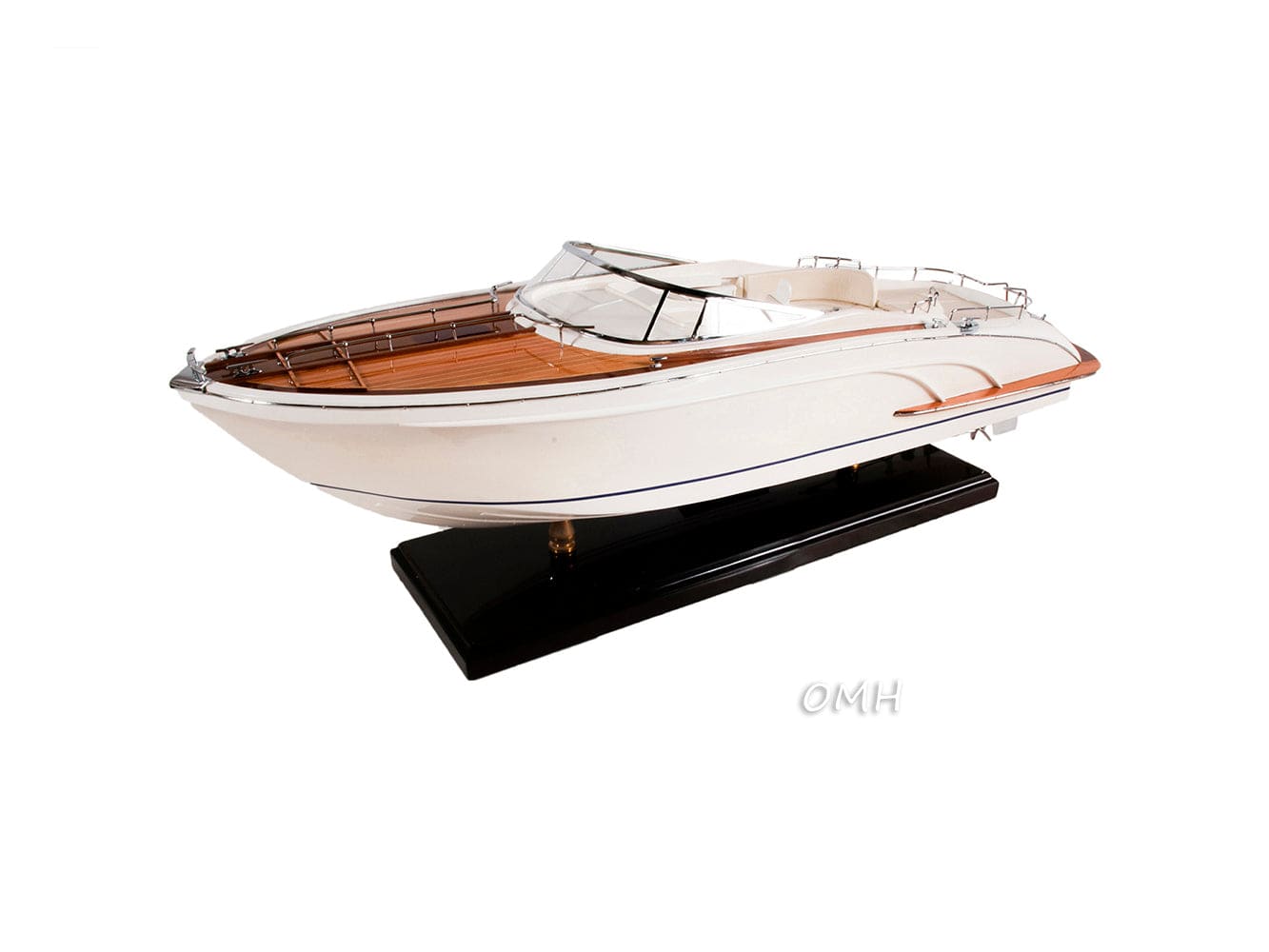 ALDO Hobbies & Creative Arts > Collectibles > Scale Models Italian Speed Boat Rivarama large Model Ship Assembled