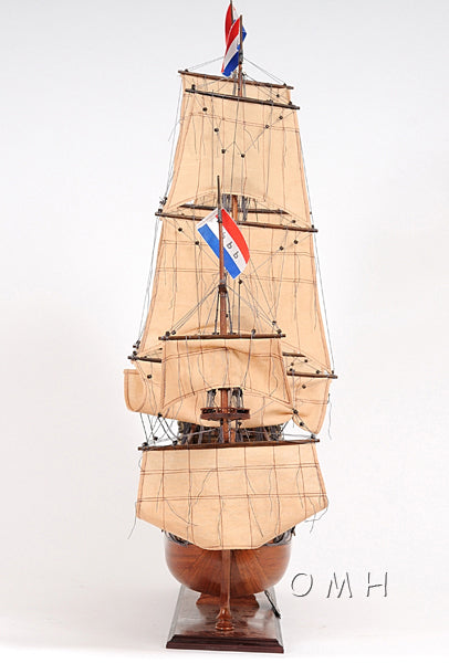 ALDO Hobbies & Creative Arts > Collectibles > Scale Models L: 28.5 W: 9.5 H: 26 Inches / NEW / Wood Friesland Dutch of  Great Fleet of the United Province of Holland Tall Ship Medium Wood Model Sailboat Assembled