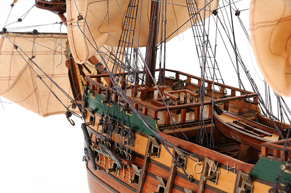 ALDO Hobbies & Creative Arts > Collectibles > Scale Models L: 28.5 W: 9.5 H: 26 Inches / NEW / Wood Friesland Dutch of  Great Fleet of the United Province of Holland Tall Ship Medium Wood Model Sailboat Assembled