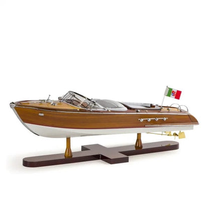 ALDO Hobbies & Creative Arts > Collectibles > Scale Models Riva Aquarama Medium Model Speedboat Ship Assembled by Authentic Models