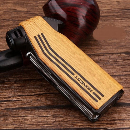 ALDO Home & Kitchen>Ashtray Wood Grain Private Collection Multifunctional Special Pipe Machine Lighter