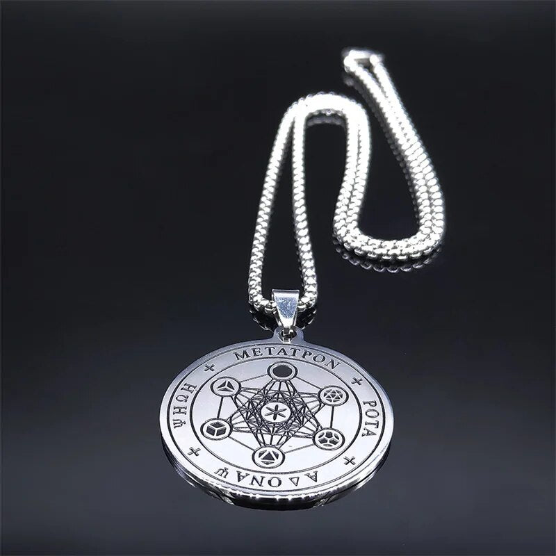 ALDO Jewelry Kabbalah Talisman Tree of Life  Amulet Pentacle Pendant for Grat Protection and Success in Your Life